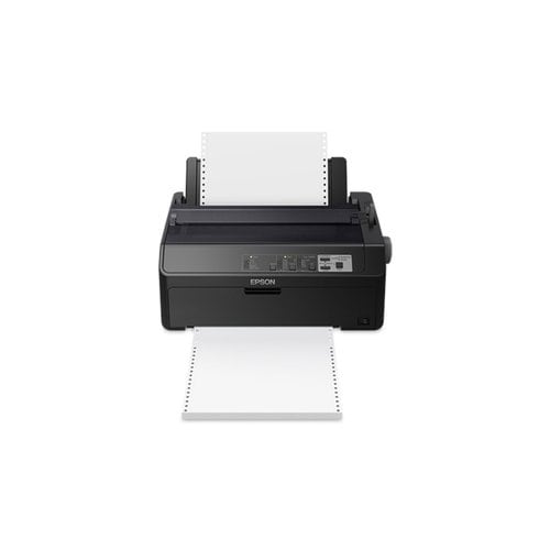 Epson FX-890II 9-pin Dot Matrix Printer - Monochrome - Energy Star - 680 cps Mono - 8.50" , 6.50" , 9.50" Width x 11" , 3.60" , 4.10" - C11CF37202 - Image 3