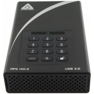12TB AEGIS PADLOCK DT SECURE USB 3.0 256BIT AES HW FIPS - ADT-3PL256F-12TB