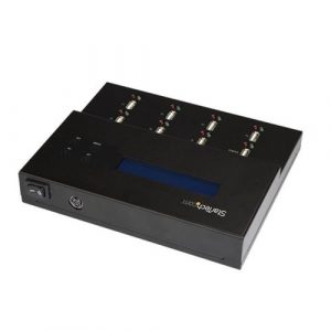 StarTech.com Standalone 1 to 7 USB Thumb Drive Duplicator/Eraser, Multiple USB Flash Drive Copier/Cloner, Sector-by-Sector Copy, Sanitizer - 1 to 7 Standalone USB Flash Drive Duplicator/Eraser, Cloner/Sanitizer; Supports - USBDUPE17