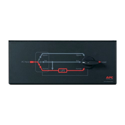 APC Service Bypass Panel- 200/208/240V; 100A; MBB; Hardwire input; (6) L14-30R output SBP16KRMP4U - Image 11