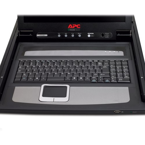 APC by Schneider Electric AP5719 Rackmount LCD - TouchPad - 100 V AC, 240 V AC Input Voltage - 1U High AP5719 - Image 7