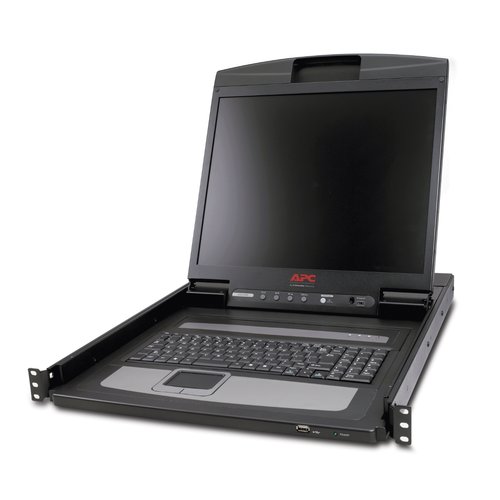 APC by Schneider Electric AP5719 Rackmount LCD - TouchPad - 100 V AC, 240 V AC Input Voltage - 1U High AP5719 - Image 6