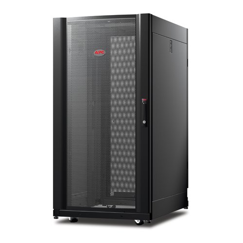 APC by Schneider Electric NetShelter AV Rack Cabinet - For A/V Equipment - 24U Rack Height x 19" Rack Width - Floor Standing - Black - 2254.73 lb - AR3814 - Image 9