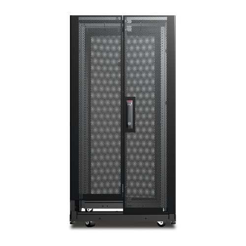 APC by Schneider Electric NetShelter AV Rack Cabinet - For A/V Equipment - 24U Rack Height x 19" Rack Width - Floor Standing - Black - 2254.73 lb - AR3814 - Image 8