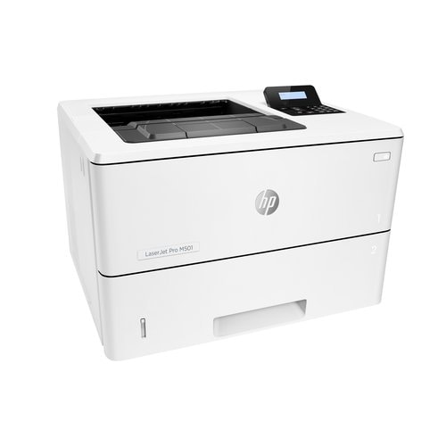HP LaserJet Pro M501 M501dn Desktop Laser Printer - Monochrome - 45 ppm Mono - 4800 x 600 dpi Print - Automatic Duplex Print - 650 Sheets Input - J8H61A#BGJ - Image 4