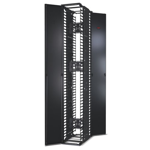 Performance, Vertical Cable Manager for 2 & 4 Post Racks, 84"H x 12"W, Double-Sided with Doors AR8675 - Image 6