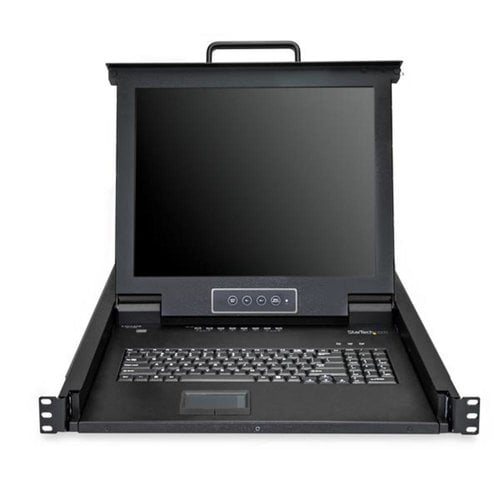 8 PORT RACKMOUNT KVM CONSOLE INTEGRATED LCD MONITOR KVM SWITCH - RKCONS1708K - Image 5
