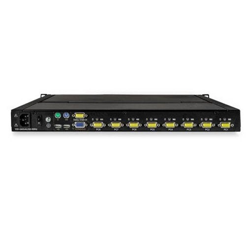 8 PORT RACKMOUNT KVM CONSOLE INTEGRATED LCD MONITOR KVM SWITCH - RKCONS1708K - Image 6