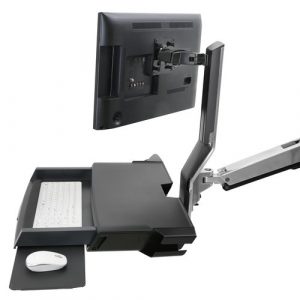 SV SIT STAND COMBO ARM W/ PAN POLISHED - 45-583-026