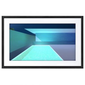 Meural Canvas II Digital Frame - 21.5" LCD Digital Frame - Black - 1920 x 1080 - Wireless - 16:9 - Anti-glare, Gesture Control, Ambient Light Sensor - - MC321BL-100PAS