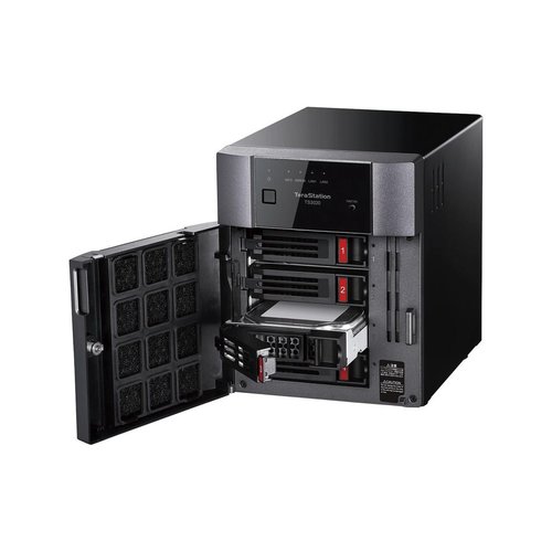 BUFFALO TeraStation 3420 4-Bay SMB 16TB (4x4TB) Desktop NAS Storage w/ Hard Drives Included - Annapurna Labs Alpine AL-214 Quad-core (4 Core) 1.40 GHz - 4 x HDD - TS3420DN1604 - Image 2