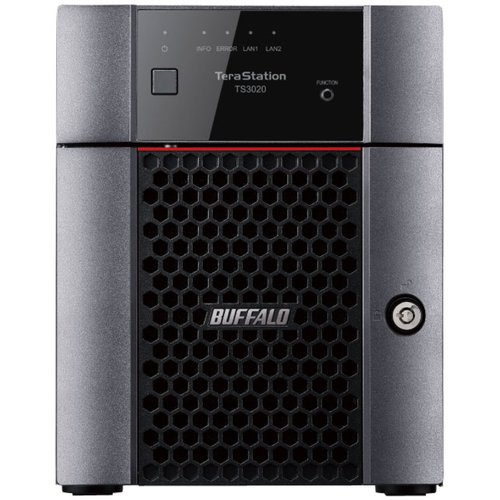 BUFFALO TeraStation 3420 4-Bay SMB 8TB (2x4TB) Desktop NAS Storage w/ Hard Drives Included - Annapurna Labs Alpine AL-214 Quad-core (4 Core) 1.40 GHz - 4 x HDD - TS3420DN0802 - Image 3