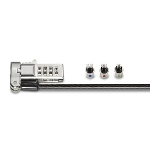 3-IN-1 COMBINATION LAPTOP LOCK SERIALIZED 25-PACK - K60615WW - Image 2