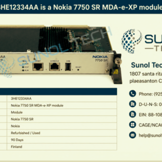 Nokia 7750 SR 12-ports 10/40/100GBASE MDA-e-XP - 3HE12334AA