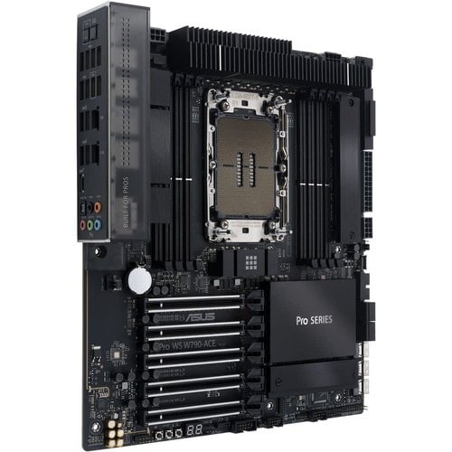 Asus PRO WS W790-ACE Desktop Motherboard - Intel W790 Chipset - Socket LGA-4677 - SSI CEB - Xeon Processor Supported - 2 TB DDR5 SDRAM Maximum - PRO WS W790-ACE - Image 3