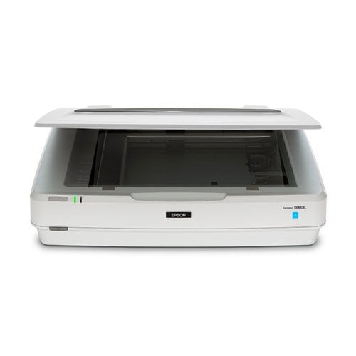Epson Expression 13000XL Large Format Flatbed/Film Scanner – 2400 dpi Optical – 48-bit Color – 16-bit Grayscale – Color, Monochrome, Grayscale Scan – Photo – USBSpecificationsBasic B11B257201