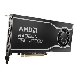 AMD Radeon Pro W7600 Graphic Card - 8 GB GDDR6 - Full-height - 7680 x 4320 - 128 bit Bus Width - PCI Express 4.0 x8 - DisplayPort - 100-300000077