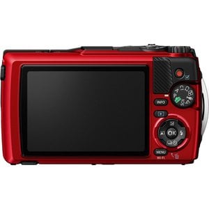 Olympus TOUGH TG-7 CAMERA RED WATERPROOF RUGGED IMPACT PROOF V110030RU000