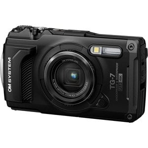 Olympus TOUGH TG-7 CAMERA BLACK WATERPROOF RUGGED IMPACT PROOF V110030BU000