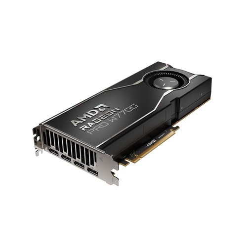 Radeon AMD Radeon Pro W7700 Graphic Card - 16 GB GDDR6 - Full-height - 256 bit Bus Width - PCI Express 4.0 x16 - DisplayPort - 4 x - 100-300000006 - Image 4
