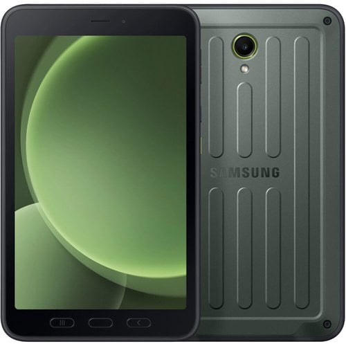 Samsung Galaxy Tab Active5 Rugged Tablet - 8" WUXGA - Samsung Exynos 1380 Octa-core - 6 GB - 128 GB Storage - Android 14 - 5G - Green - SM-X308UZGAN14