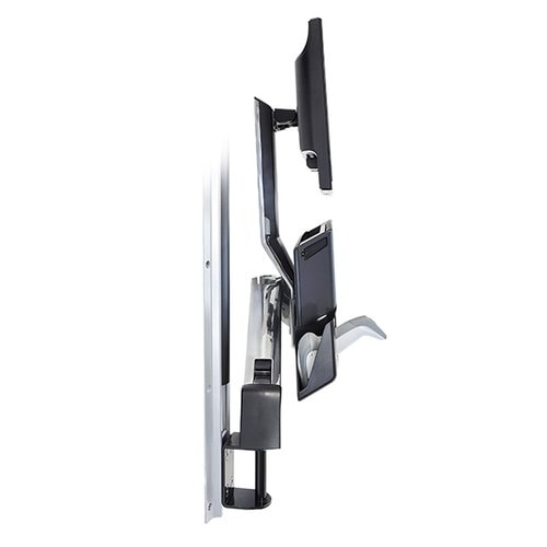 Ergotron StyleView Multi Component Mount for Keyboard, Flat Panel Display, Mouse - 24" Screen Support - 32 lb Load Capacity - 75 x 75, 100 x 100 - - 45-260-026 - Image 3