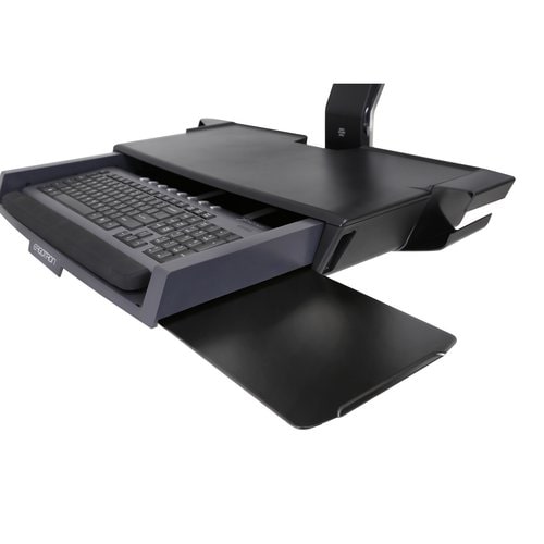 Ergotron StyleView Multi Component Mount for CPU, Flat Panel Display, Mouse, Keyboard - 24" Screen Support - 32 lb Load Capacity - 75 x 75, 100 x 100 - 45-270-026 - Image 4