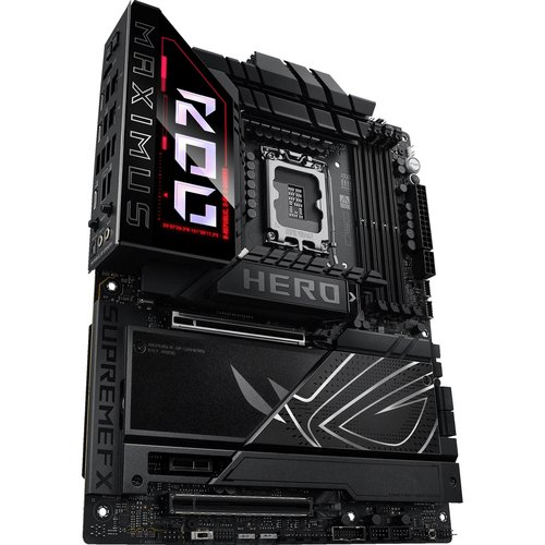 Asus ROG MAXIMUS Z890 HERO Gaming Desktop Motherboard - Intel Z890 Chipset - Socket LGA-1851 - ATX - Core Processor Supported - 192 GB DDR5 - ROG MAXIMUS Z890 HERO - Image 2