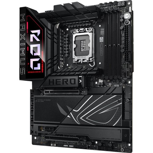 Asus ROG MAXIMUS Z890 HERO Gaming Desktop Motherboard - Intel Z890 Chipset - Socket LGA-1851 - ATX - Core Processor Supported - 192 GB DDR5 - ROG MAXIMUS Z890 HERO - Image 3