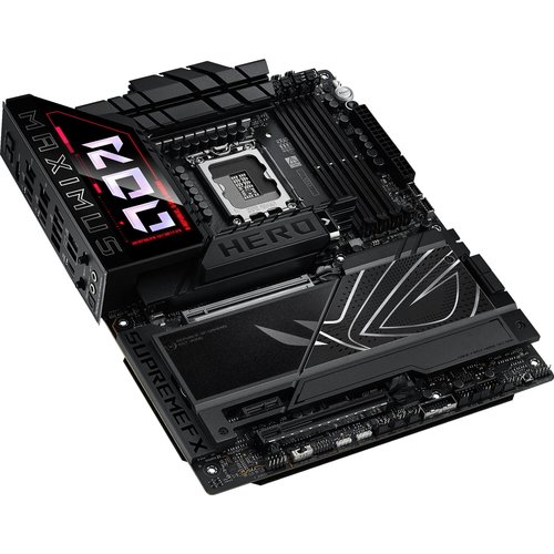 Asus ROG MAXIMUS Z890 HERO Gaming Desktop Motherboard - Intel Z890 Chipset - Socket LGA-1851 - ATX - Core Processor Supported - 192 GB DDR5 - ROG MAXIMUS Z890 HERO - Image 4