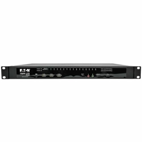 Eaton Tripp Lite Series 16-PORT RACKMOUNT IP KVM SWITCH 1U CAT5 2+1 USERS 2 RJ45 PORTS TAA B064-016-02-IPG - Image 2