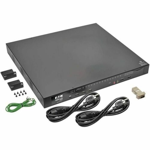 Eaton Tripp Lite Series 16-PORT RACKMOUNT IP KVM SWITCH 1U CAT5 2+1 USERS 2 RJ45 PORTS TAA B064-016-02-IPG - Image 4