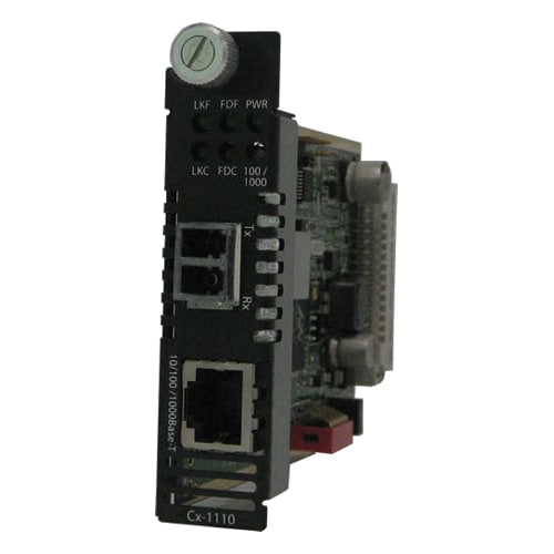 Perle Systems CM-1110-S2LC120 10/100/1000 1000ZX 2LC 1550NM 120KM 5052770