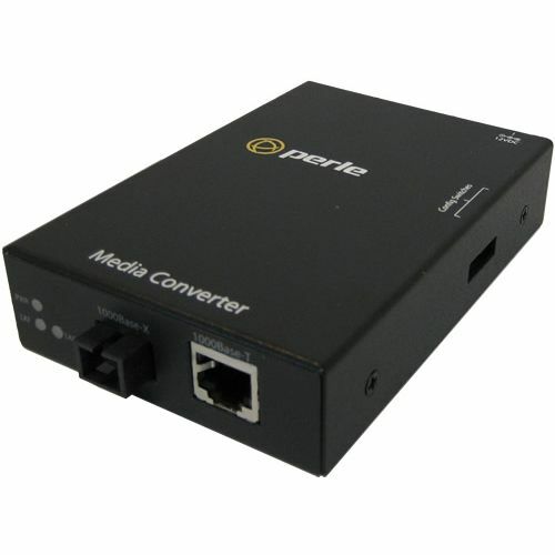 Perle Systems S-1000-S1SC120D MEDIA CONVERTER 1000B-T-1000B-BX 120KM 1590NM 1SC 5050884