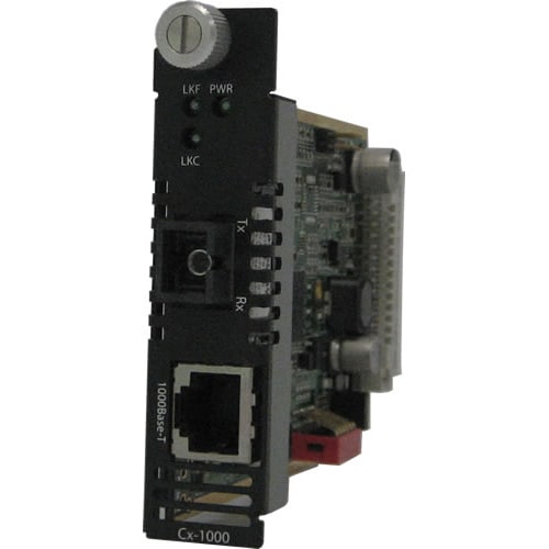 Perle Systems C-1000-S1SC120D MEDIA CONVERTER 1000B-T-1000B-BX 120KM 1590NM 1SC 5051880