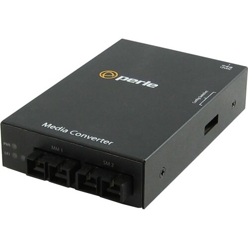Perle Systems S-1000MM-S2SC120 MEDIA CONV 1000B-SX-1000B-ZX 2SC 1550NM 120KM 5060314