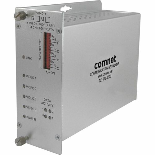 Comnet 4CH DIGITAL ENCODED VIDEO RECEIVER + 4 BI-DIRECTIONAL DATA MM YN5168