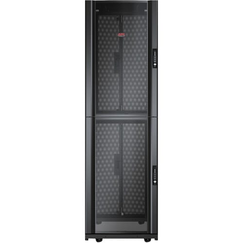 APC by Schneider Electric NETSHELTER SX COLOCATION 2X20U600X1070 RACK BLK ENCLOSURE W/SIDES AR3200