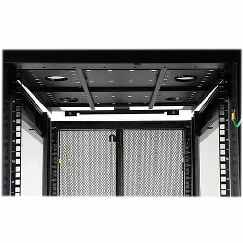 Eaton Tripp Lite Series 48U RACK ENCLOSURE CABINET WIDE NETWORK SERVER SHOCK PALLET SHIP QZ8039 - Image 13