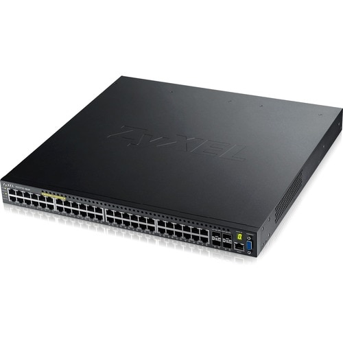 Zyxel 48PORT L2+ POE WEB MNG 4X10GBE SWITCH W/ UPLINK FLEXIBILITY TB4142