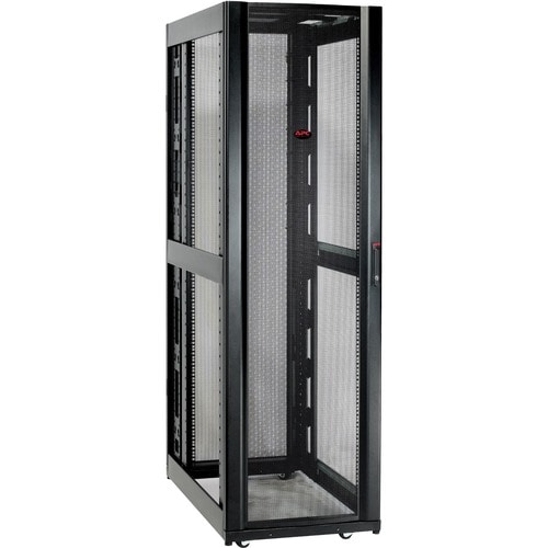 APC by Schneider Electric NETSHELTER SX 48U 600MMX1200MMDEEP ENCL W/ DOORS & NO SIDES BLACK AR3307X609