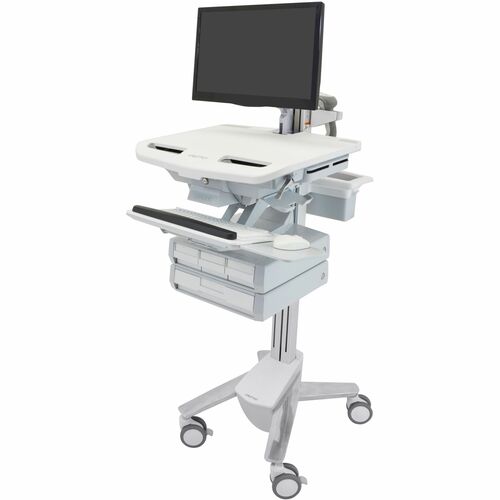 Ergotron SV CART WITH LCD ARM 4 DRAWER SV43-1240-0