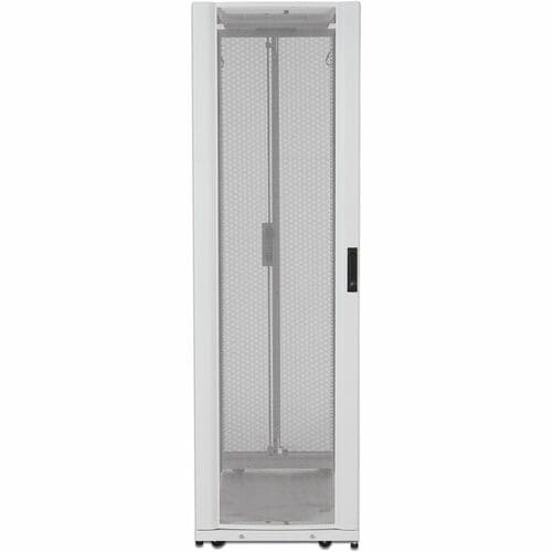 APC by Schneider Electric NETSHELTER SX 48U 600MM WIDE X1200MM DEEP ENCLOSURE W/ SIDES WHT AR3307W