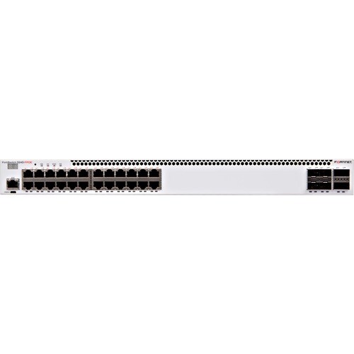 Fortinet FORTIGATE SWTCH CTLR W 24XGE RJ45PORTS 4X10 GE SFP+ 2X40GEQSFP+ FS-524D