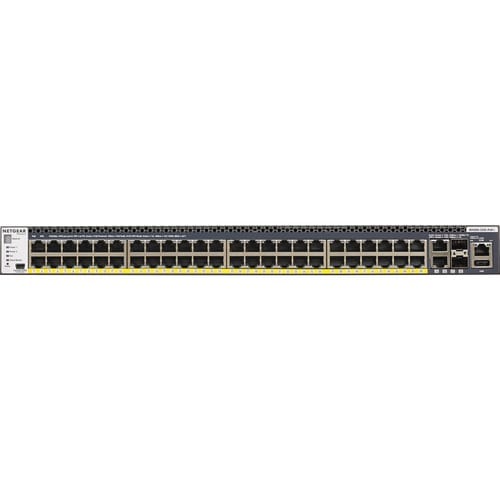 Netgear M4300-52G-POE+ MANAGED SWITCH WITH 550W PSU GSM4352PA-100NES