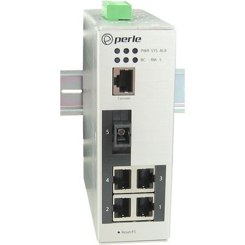 Perle Systems IDS-305G-CSS120U 4PORT MANAGED SWITCH GE RJ 1GE SC SM UP 120K 7013170