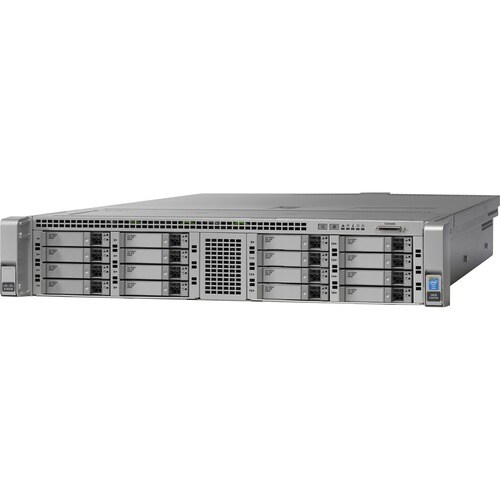 Cisco UCS C240M4S W/ 1XE52620 V4 1X16GB MRAID 2X1200W 32G SD RAILS UCS-SPR-C240M4-BS1 - Image 3