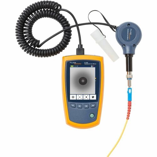 Fluke FIBER OPTIC INSPECTION CAMERA WITH CLEANING SUPPLIES FI-525