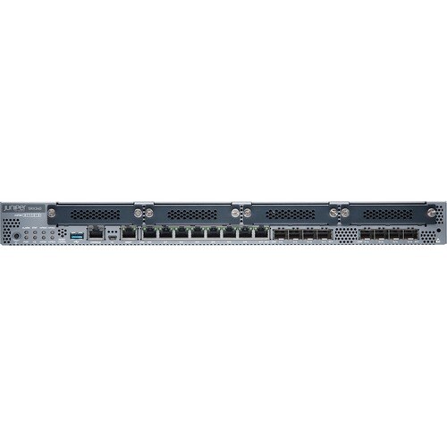 Juniper SRX340 SVCS GATEWAYS W/ 4G RAM 8G EUSB 16X1GE 16X SFP ON-BOARDPORT SRX340-TAA - Image 2