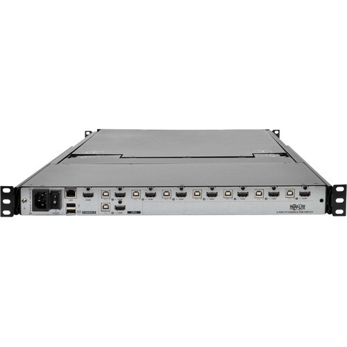 Eaton Tripp Lite Series 8PORT HDMI KVM RACK CONSOLE 17IN LCD IP REMOTE ACCESS DUAL RAIL B030-008-17-IP - Image 3